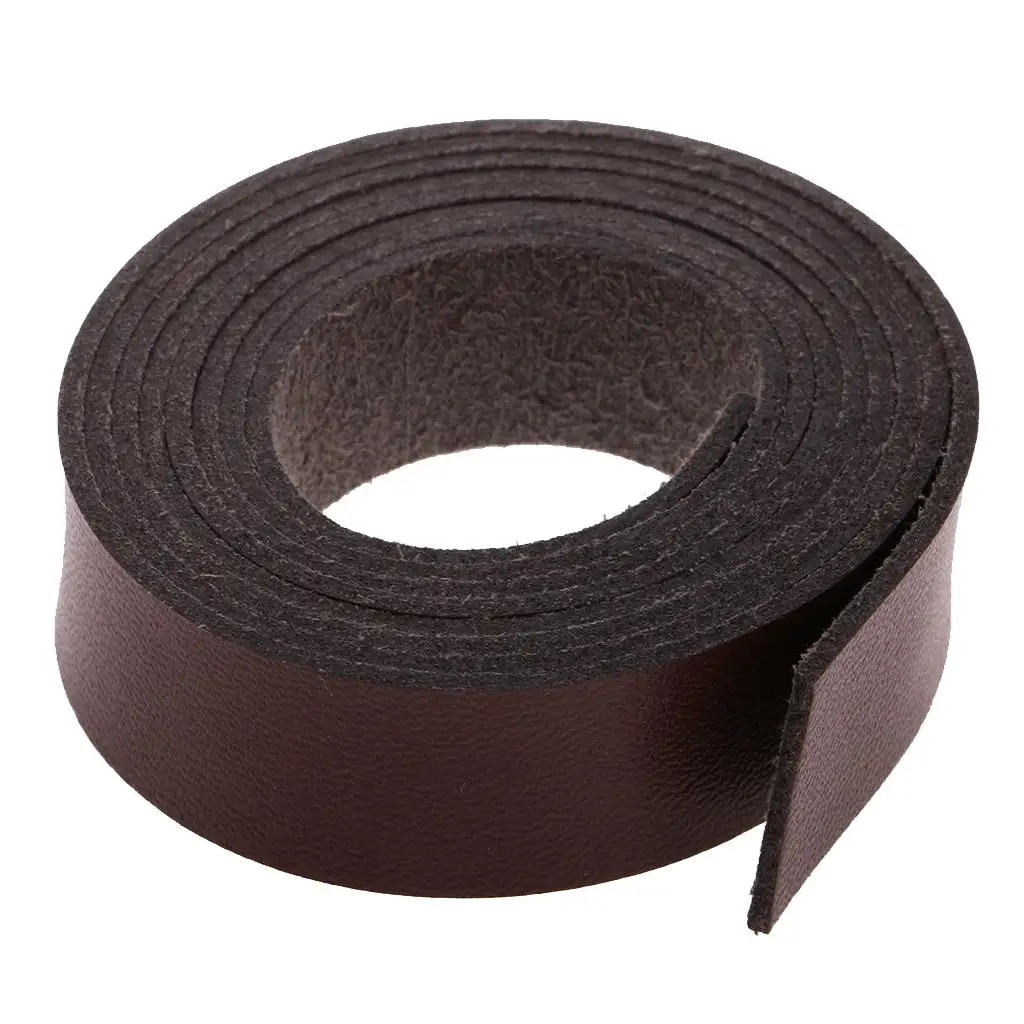 Wipeable Faux Leather Ribbon Tape Strap Strip PU Vegan Garment Accessories