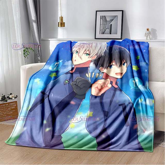 Isagi Yoichi Blue Lock Meta Vision Anime Blanket