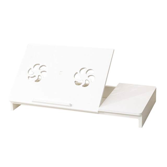 Wood Laptop Riser for Desk Office Home Use Heat Dissipation Adjustable Height Desk Laptop Stand Adjustable Laptop Computer Stand