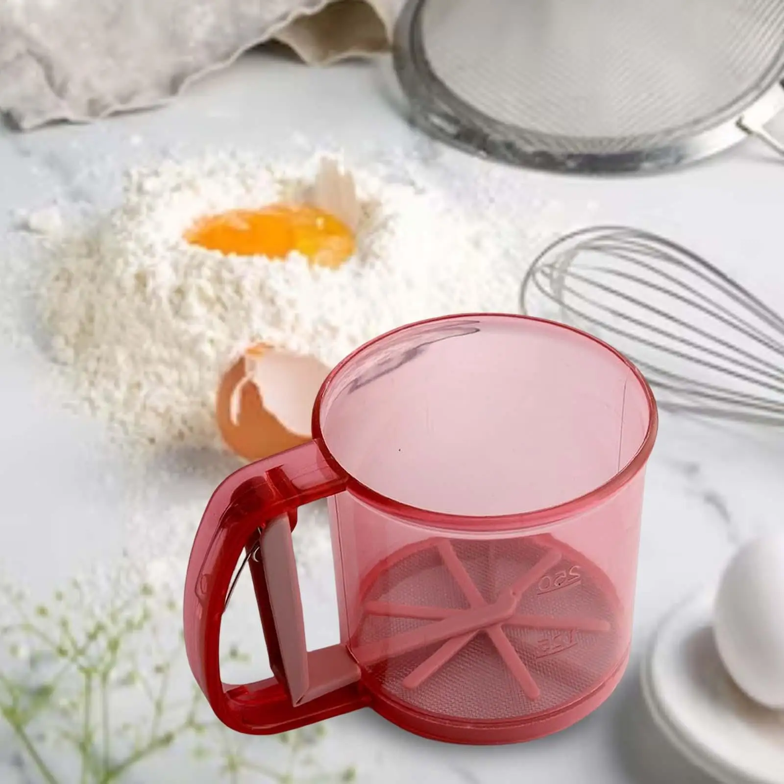 Flour Sieve Kitchen Accessories Flour Colander Multipurpose for Coffee