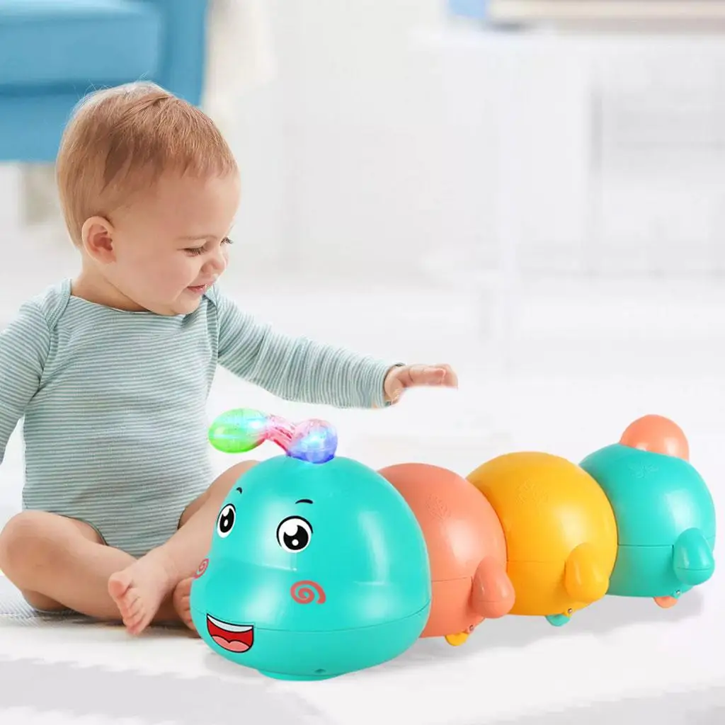 Electric Caterpillar Toy with Lights/Music Lighting  for Children