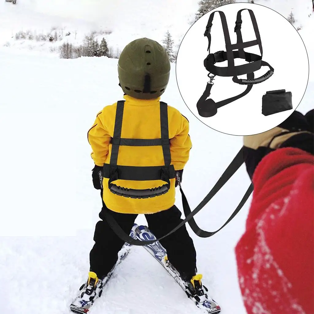 Ski Harness Skating Shoulder Strap  Control Leash Equipment for