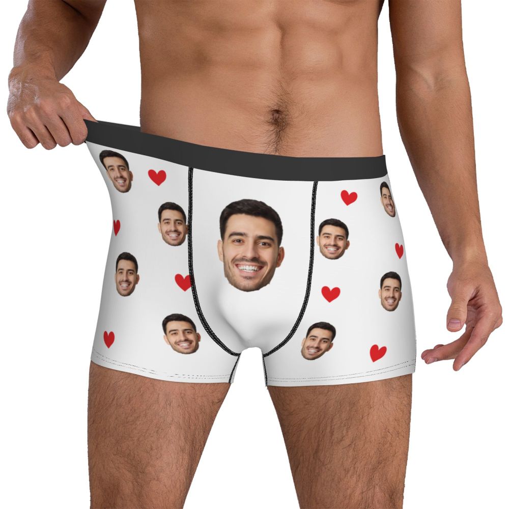 Title 46, Cuecas boxer personalizadas para homens, presen...