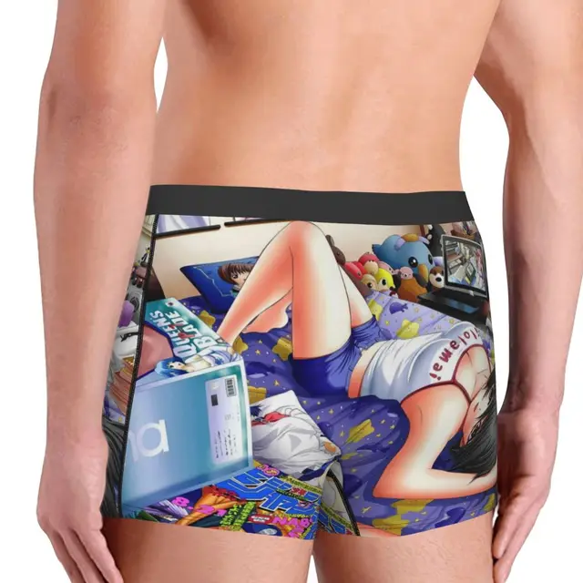 Anime Girl Underpants Breathbale Panties Male Underwear Print Shorts Boxer  Briefs - Boxers - AliExpress