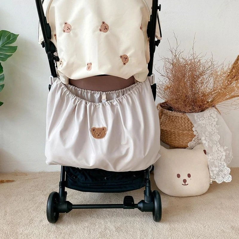 baby stroller accessories design	 Stroller Hanging Bag Reusable Washable Baby Milk Bottle Diapers Pouch Outdoor Travel Storage Organizer Nappy G99C baby stroller accessories diy	