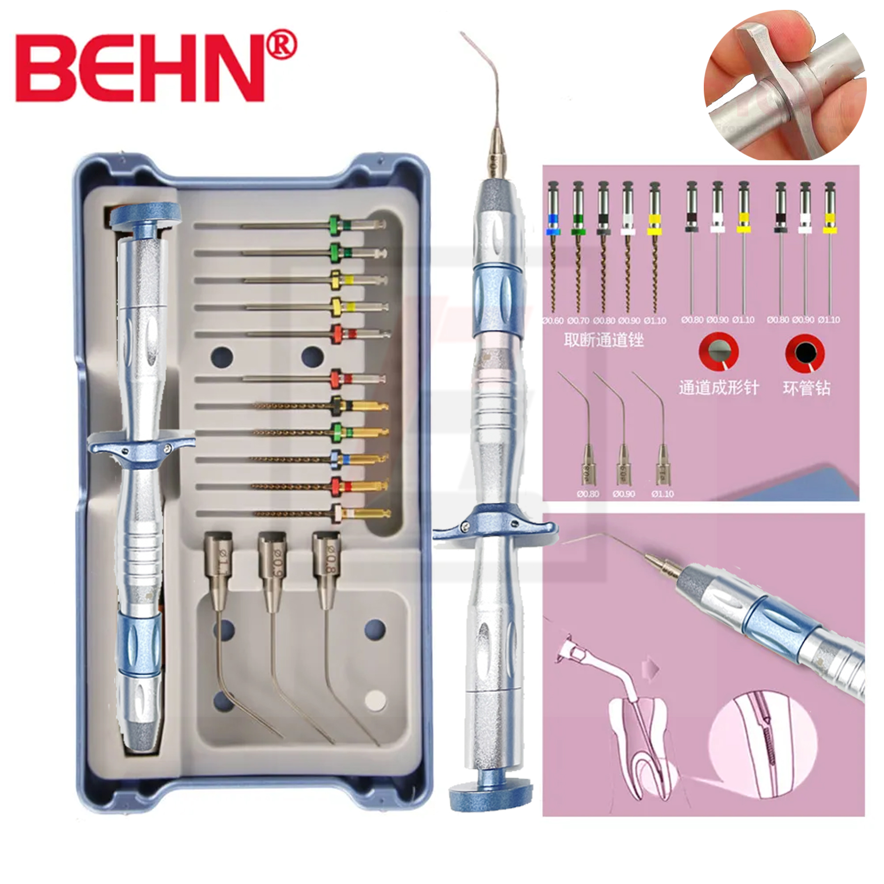 Best of Dental Root Canal File Extractor Broken File Removal Instrument Endodontic Endo Files Remover Dental Products Endodontics Tools Reviews & Tips