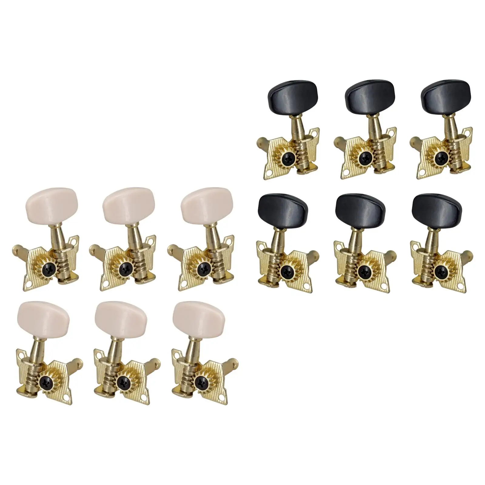 6x 3L3R Guitar Tuner Pegs Right Left Guitar Tuning Pegs for Electric Guitar Musical Instruments Replacement Parts