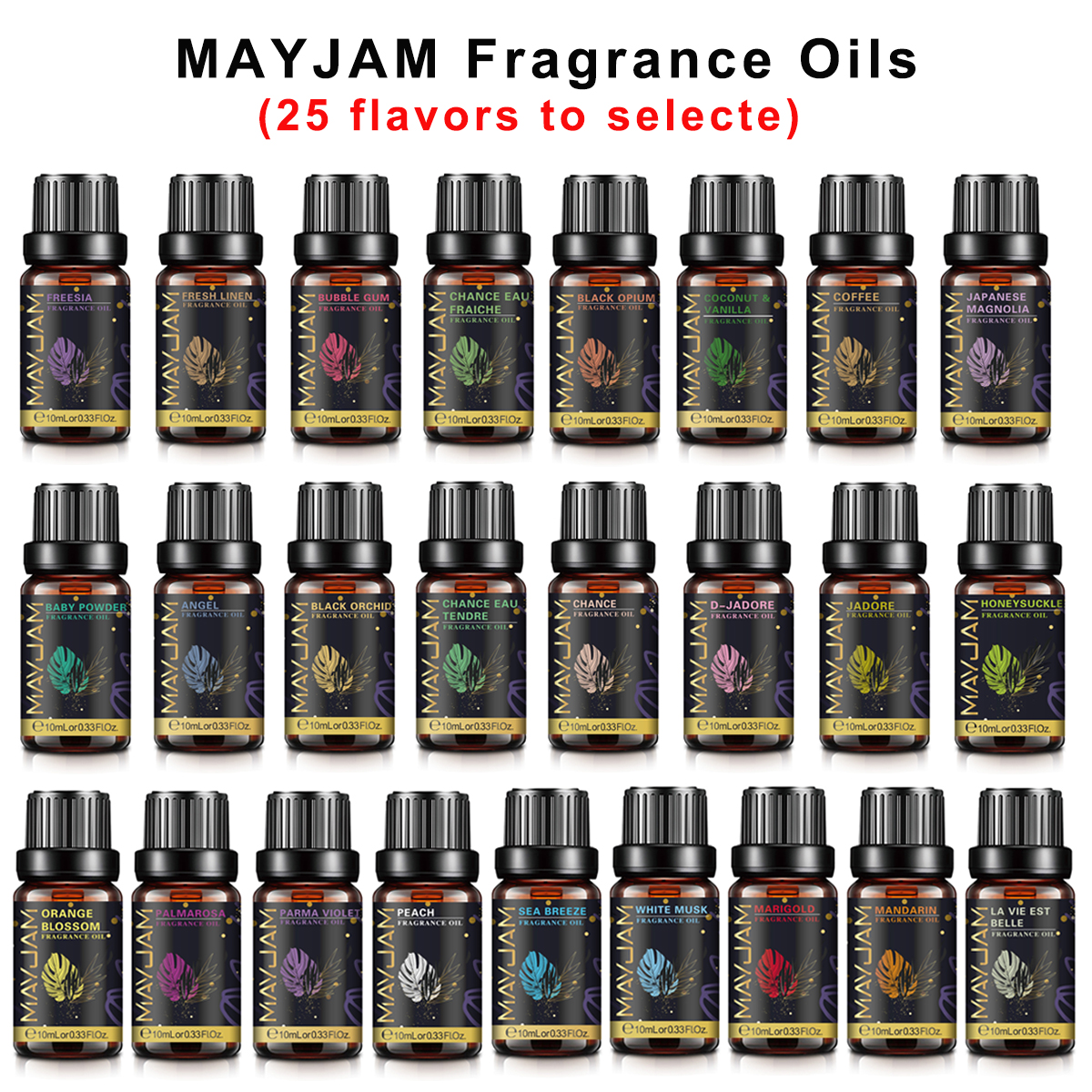 Best of MAYJAM Fragrance Oils For Candle Making Car Air Freshener Clothes Hair Jadore Angel Magnolia Coconut Vanilla Aroma Oil Reviews & Tips