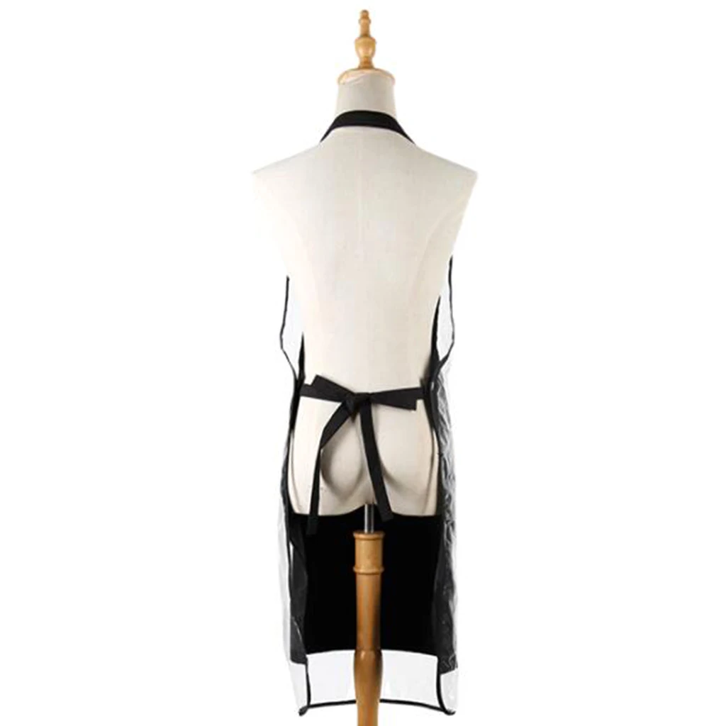 Barber Apron with Pockets Hairdressing Hair Breathable Cooking  