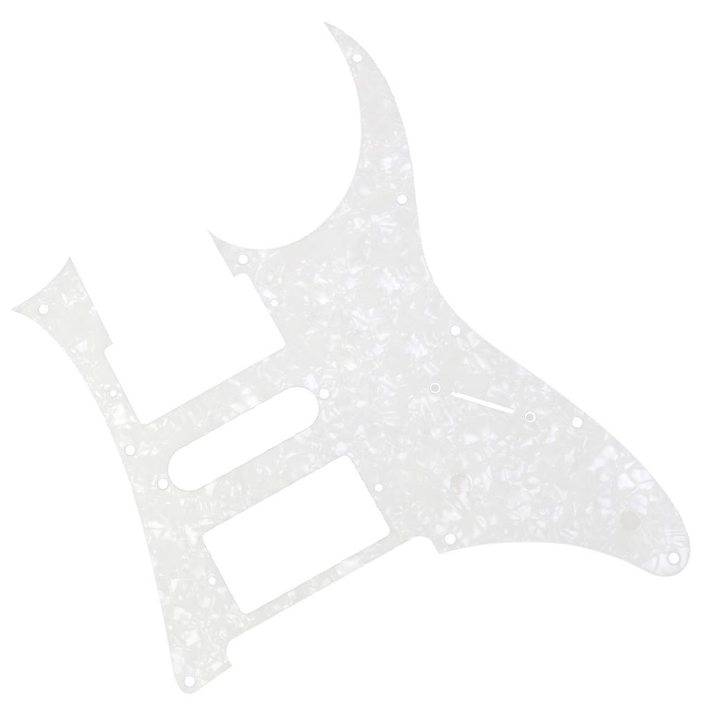3 Ply HSH Pickguard Protector White for RG Series Electric Guitar Accessory