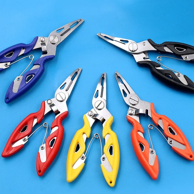Fishing Pliers Saltwater Stainless Steel Multitool Hook Remover Braided  Line Cutting Split Ring Tool Gear Accessories - AliExpress