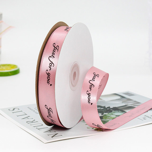 Just For You” Satin Ribbon, 50 yards, 1 inch wide, Premium Quality –  Various Colors – Unikpackaging