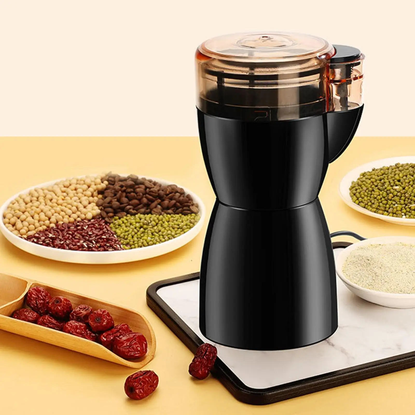  Coffee ,Coffee Burr Mill , Rechargeable  Nut Grind Spice Crusher for 