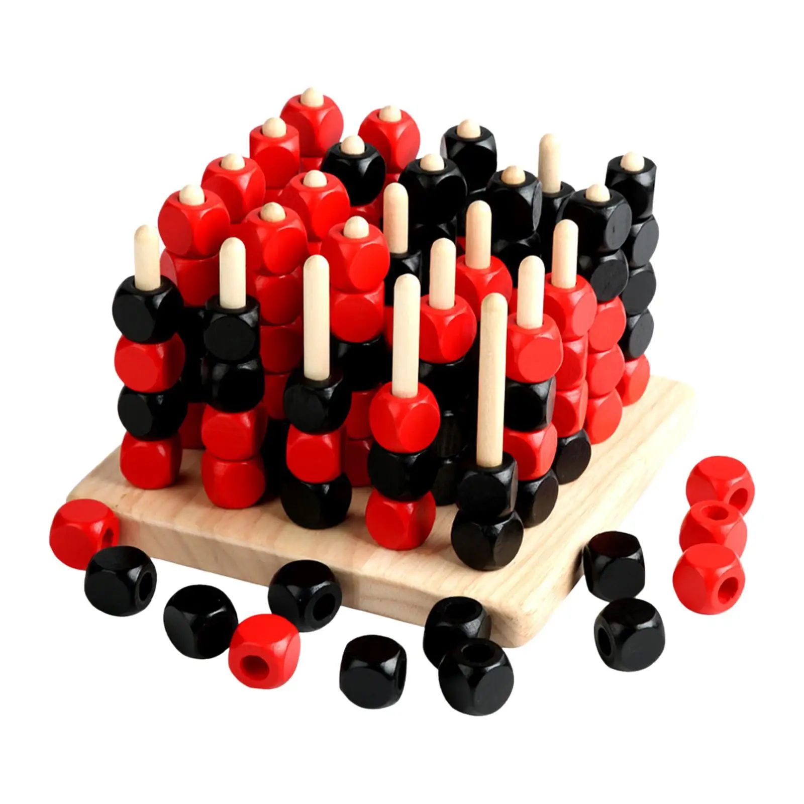 Game Chess Toys Wooden Strategy Game Learning Educational Toy for Children