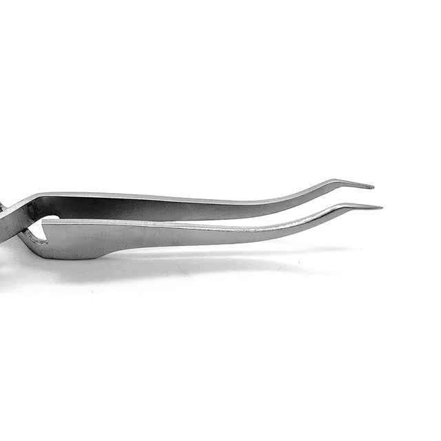 thumbnail image 2 of Dental Orthodontic Buccal Tube Bonding Tweezer - Holder Forcep For Posterior Brackets 2 of 13