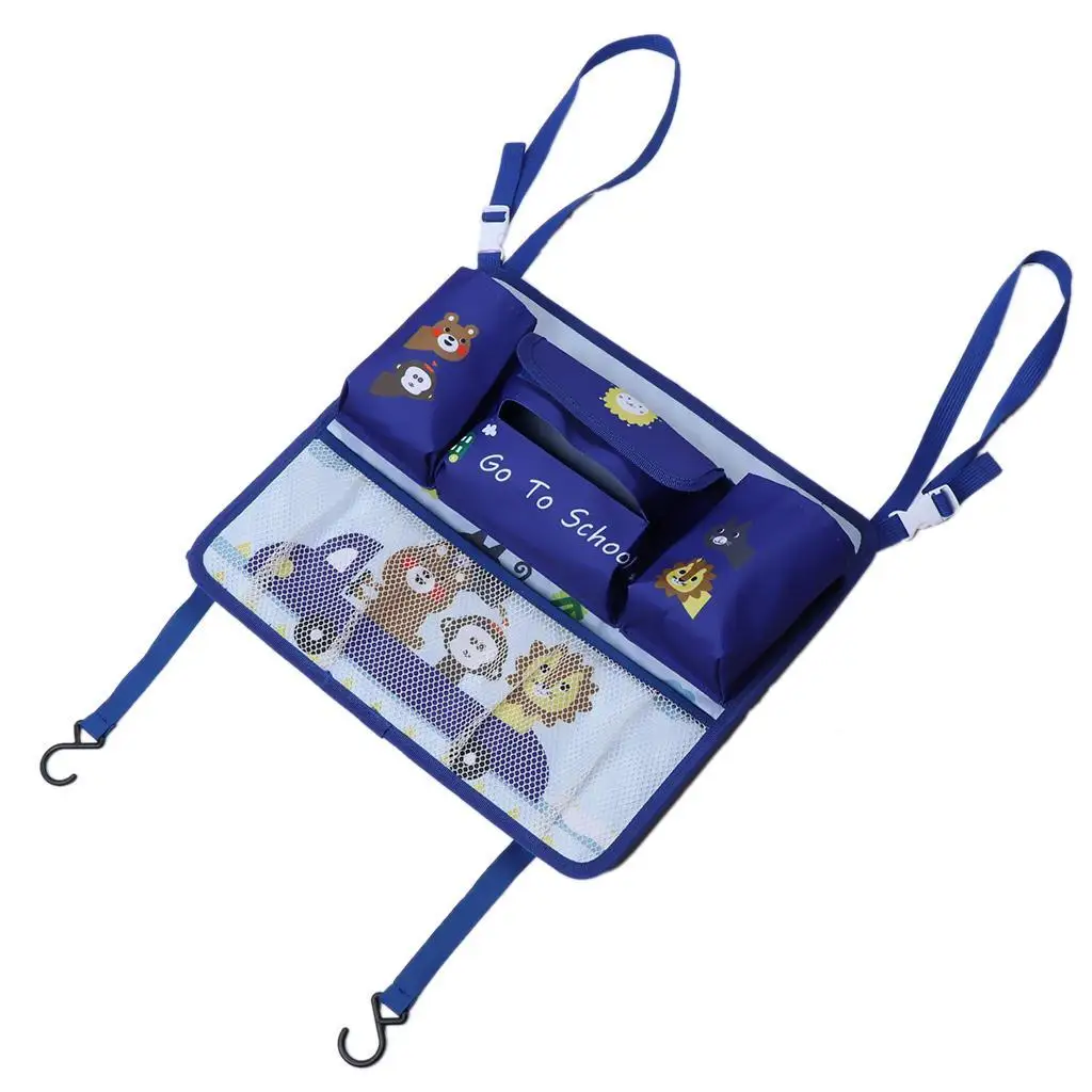Universal Auto Seat Back Multi-Pocket Travel Storage Bag Oxford Cloth Organizer Holder Accessory