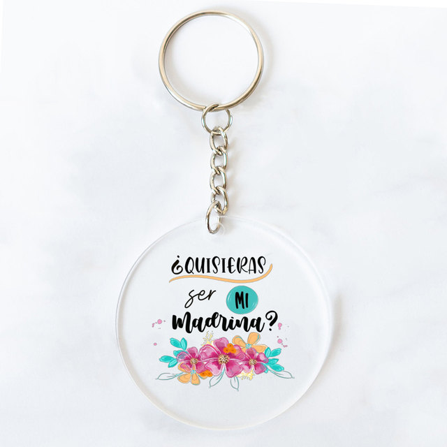 Spanish Tío Quieres Ser Mi Padrino? Customize Uncle Name Keychain,do You  Want To Be My Godfather Father's Day Gift - Customized Key Chains -  AliExpress