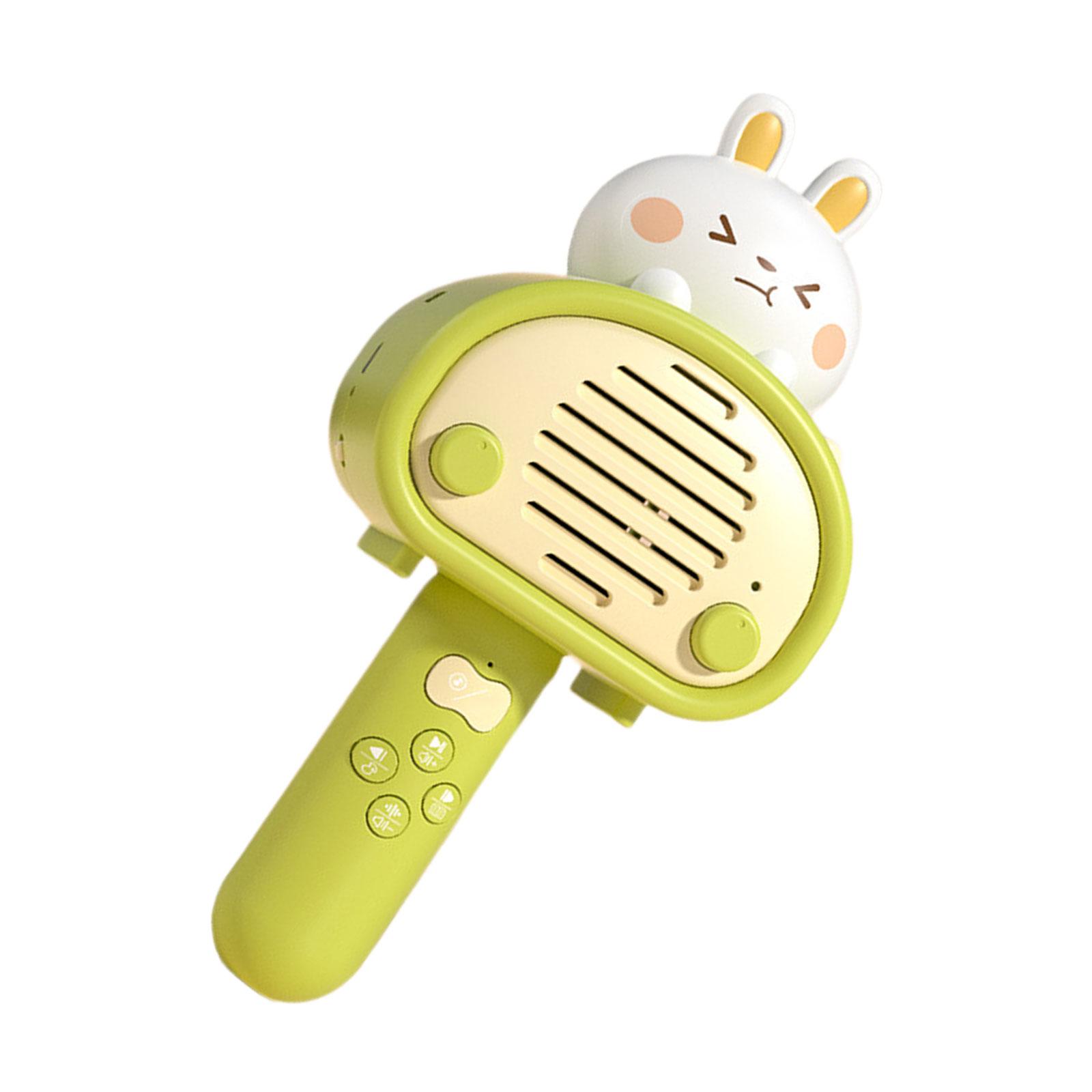 Kids Microphone Kids Music Toys Cute Rabbit Speaker Mic for Kids