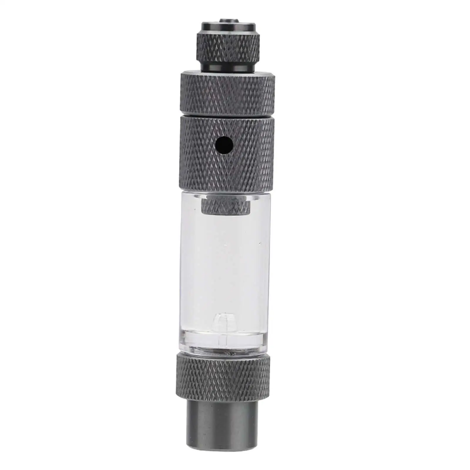 Aquarium CO2 Bubble Counter Portable CO2 Regulator Clear Tube Multifunction Attachments Easy to Use with Check Valves Non Return