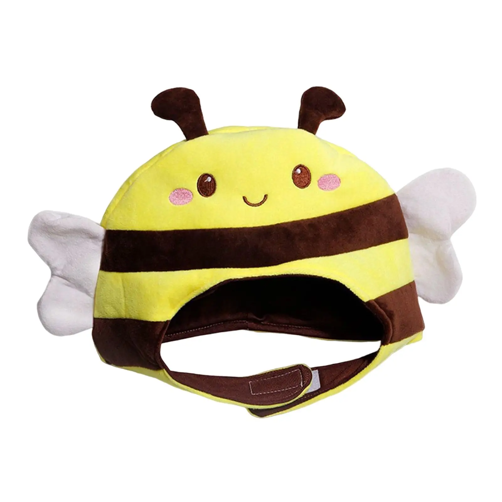 Adults Headwear Head Warmer Bee Animal Plush Hat for Role Play Holiday