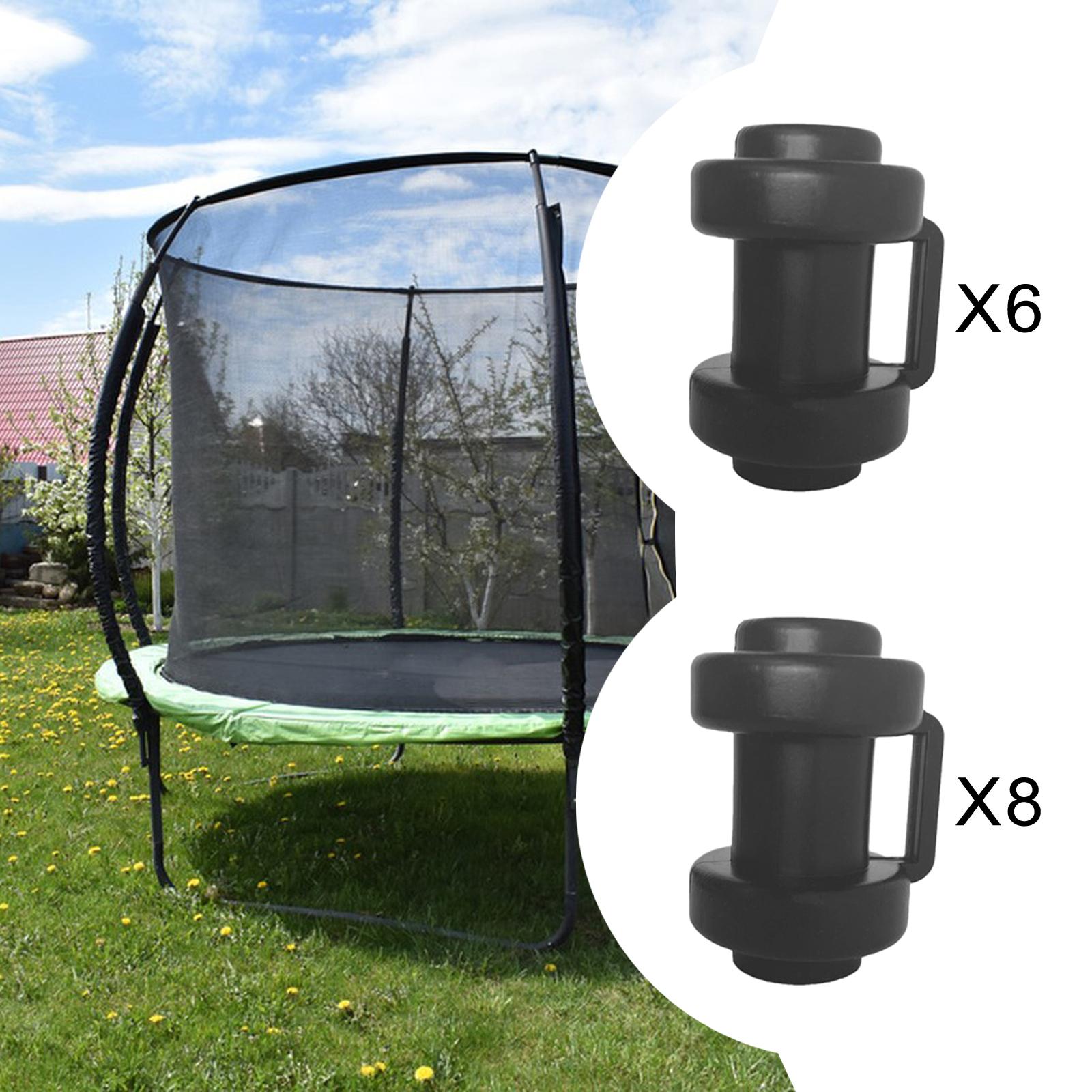 Trampoline Enclosure Pole Cover Trampoline Pole Caps for Net Hook Waterproof