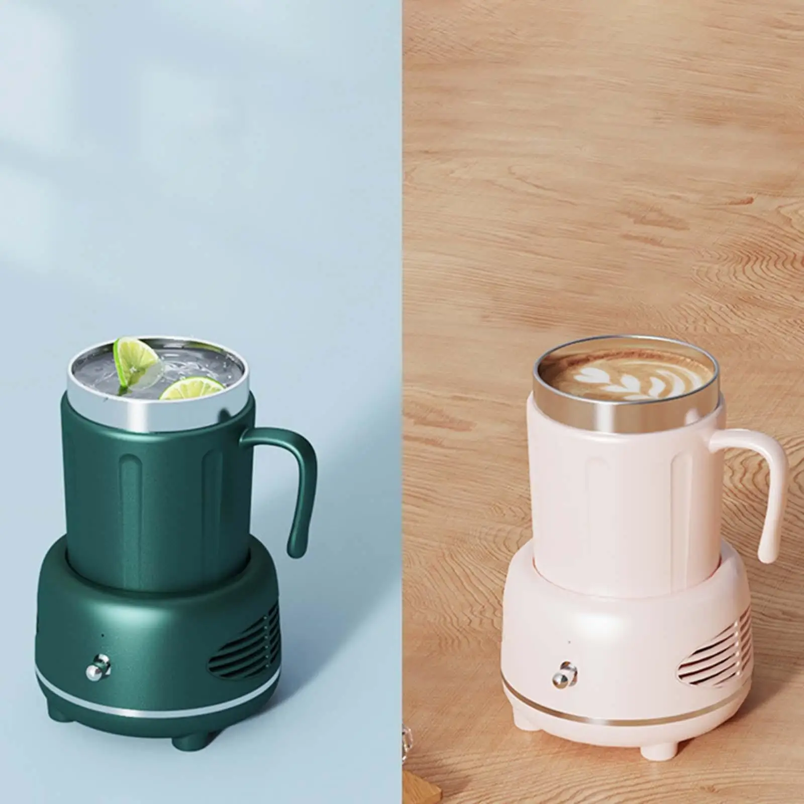 Portable Coffee Warmer Cup Cooler Desktop USB Heater Coaster Mug Heating Pad for Tea