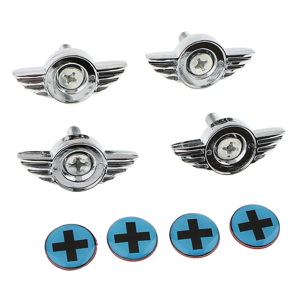 4 Pieces Universal Car Anti  Fasteners Bolts Screw