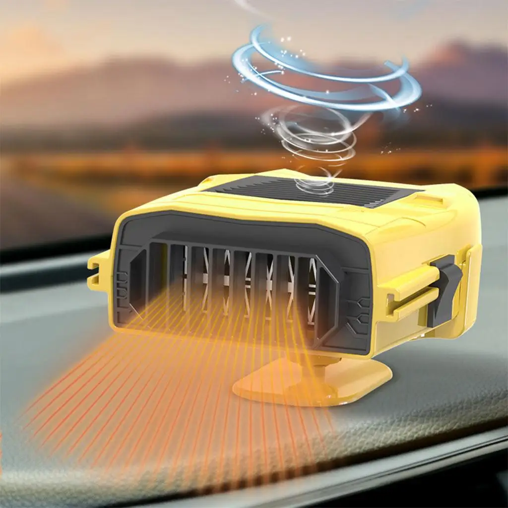 Automotive Car Heater 12 Volt Defogger Defroster 150W Quick Install Durable Fast Heating Dryer Easy Use Energy Saving Portable