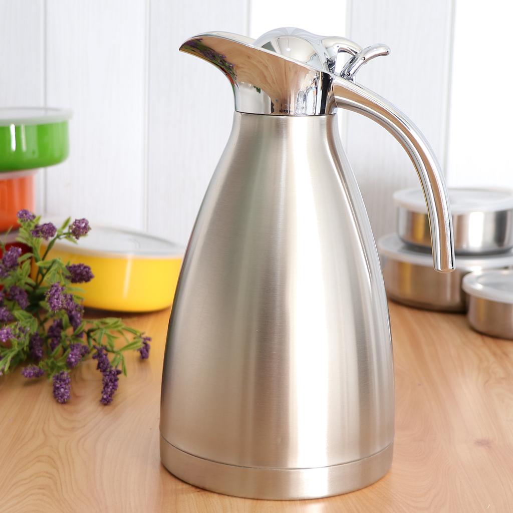 Description Picture 2 of itemStainless Steel Thermal Carafe Bottle 2L Pot for Coffee Tea Water Pot