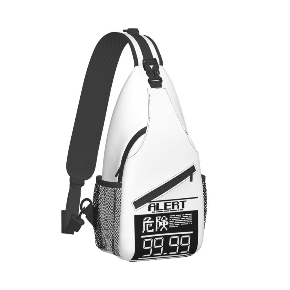 Solid Fox Logo Sling Crossbody Peito Bolsa