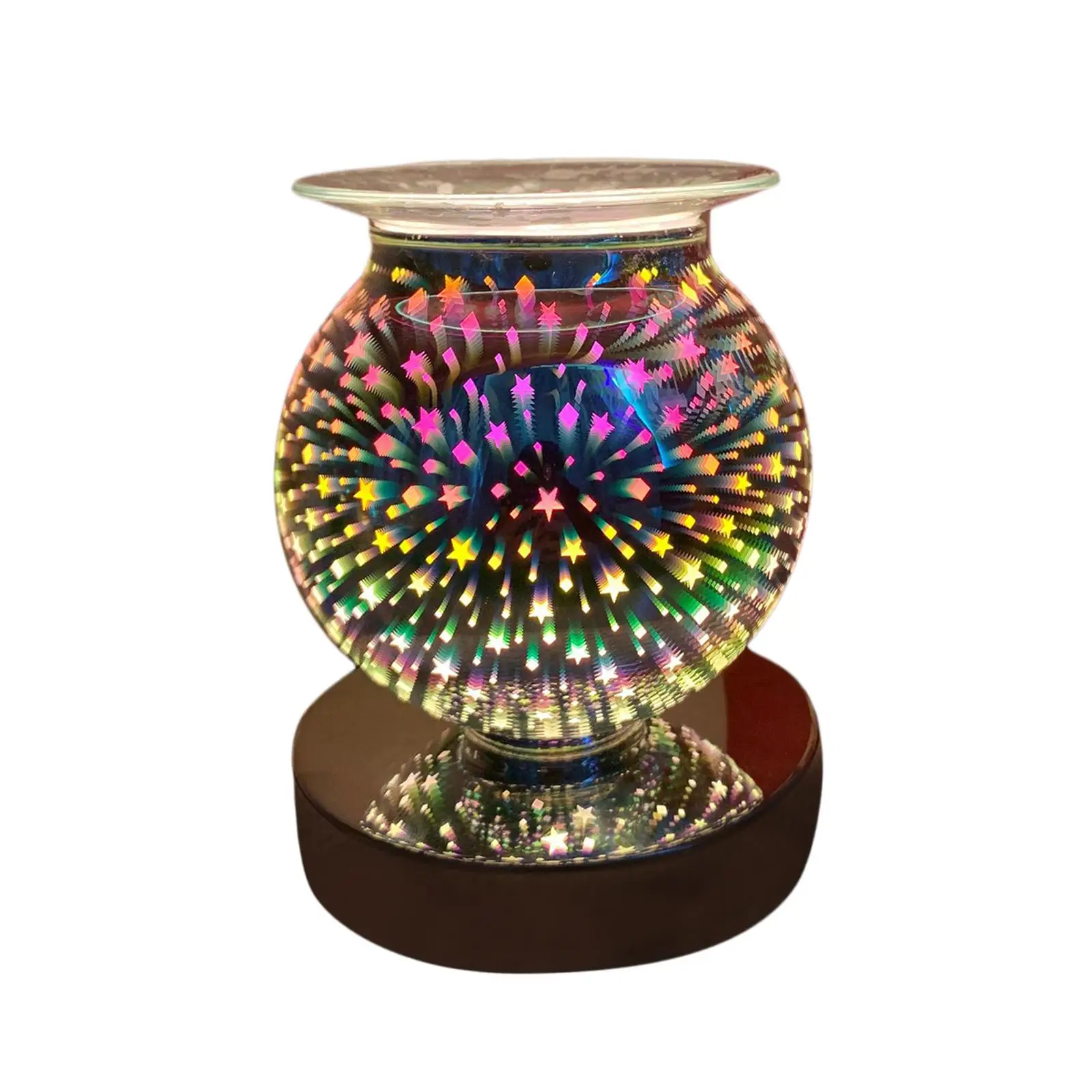 Electric Wax Melt Warmer Dimmable Decorative Wax Burner Fragrance Night Light Lamp for Living Room Office Bedroom Spa Decor