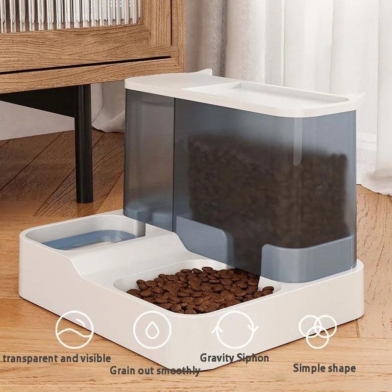 Title 6, Pet Automatic Feeder Cat Pet 1L Water Dispenser...