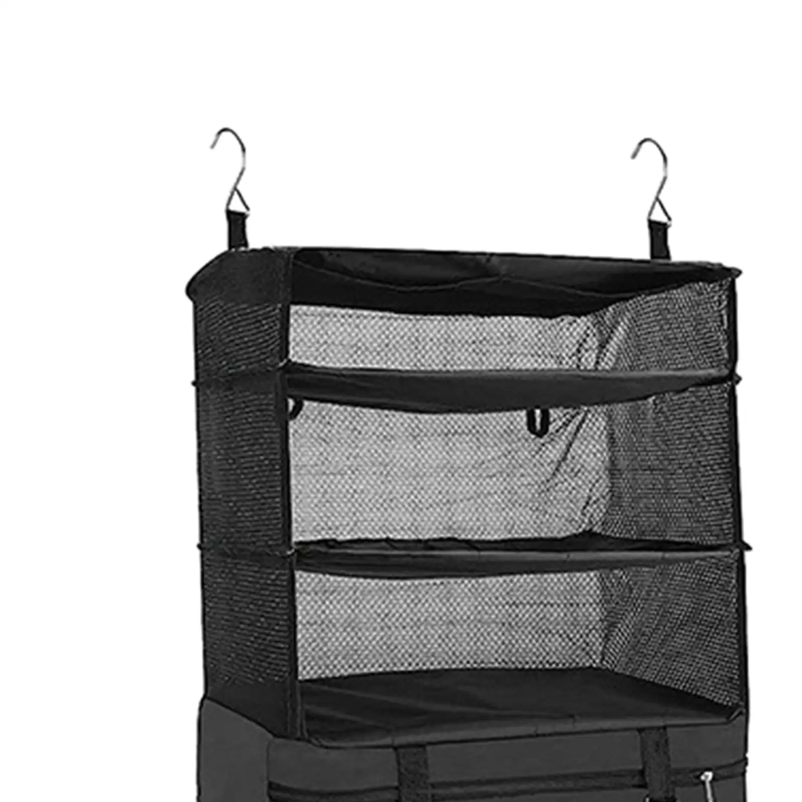 Hanging Travel Garment Shelves Travel Bags 3 Tier Hanging Closet Carry on Suitcase Packing Cubes for Travel Essentials