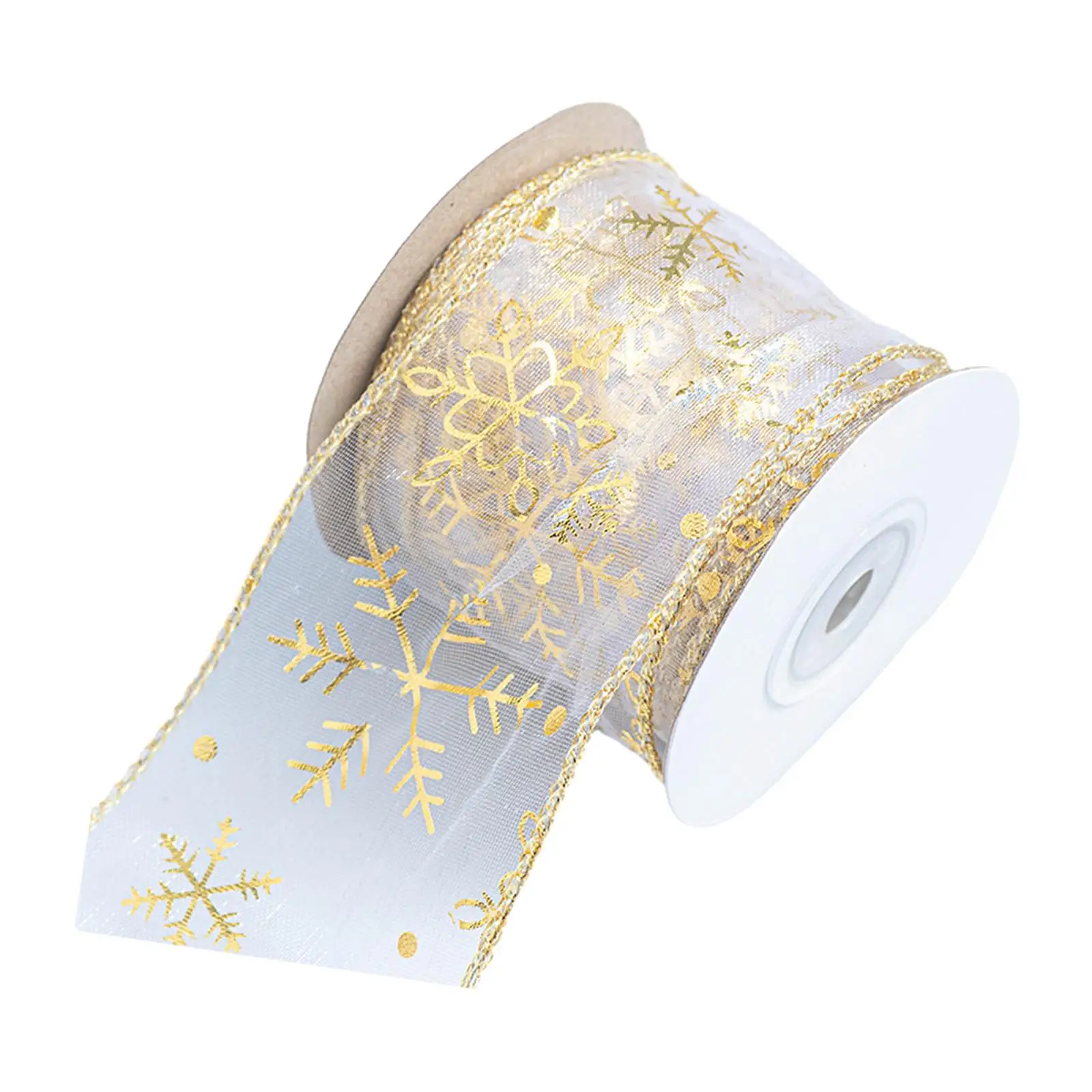Christmas Ribbon Decorative 9M Accessory Christmas Patterned Wrapping Ribbon
