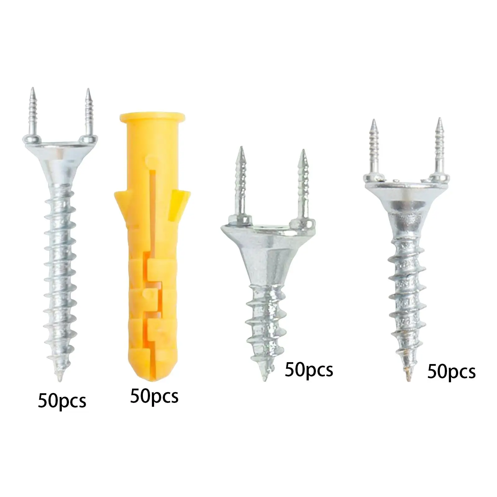 50x Double Ended Screw Home Building Materials Installation for line