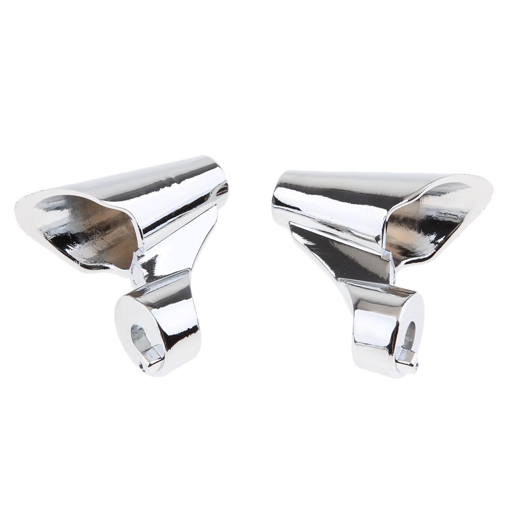 Housing Bracket Mount Fog Passing Light Lamp Bucket for Harley XL1200 Motorcross Cafe Racer