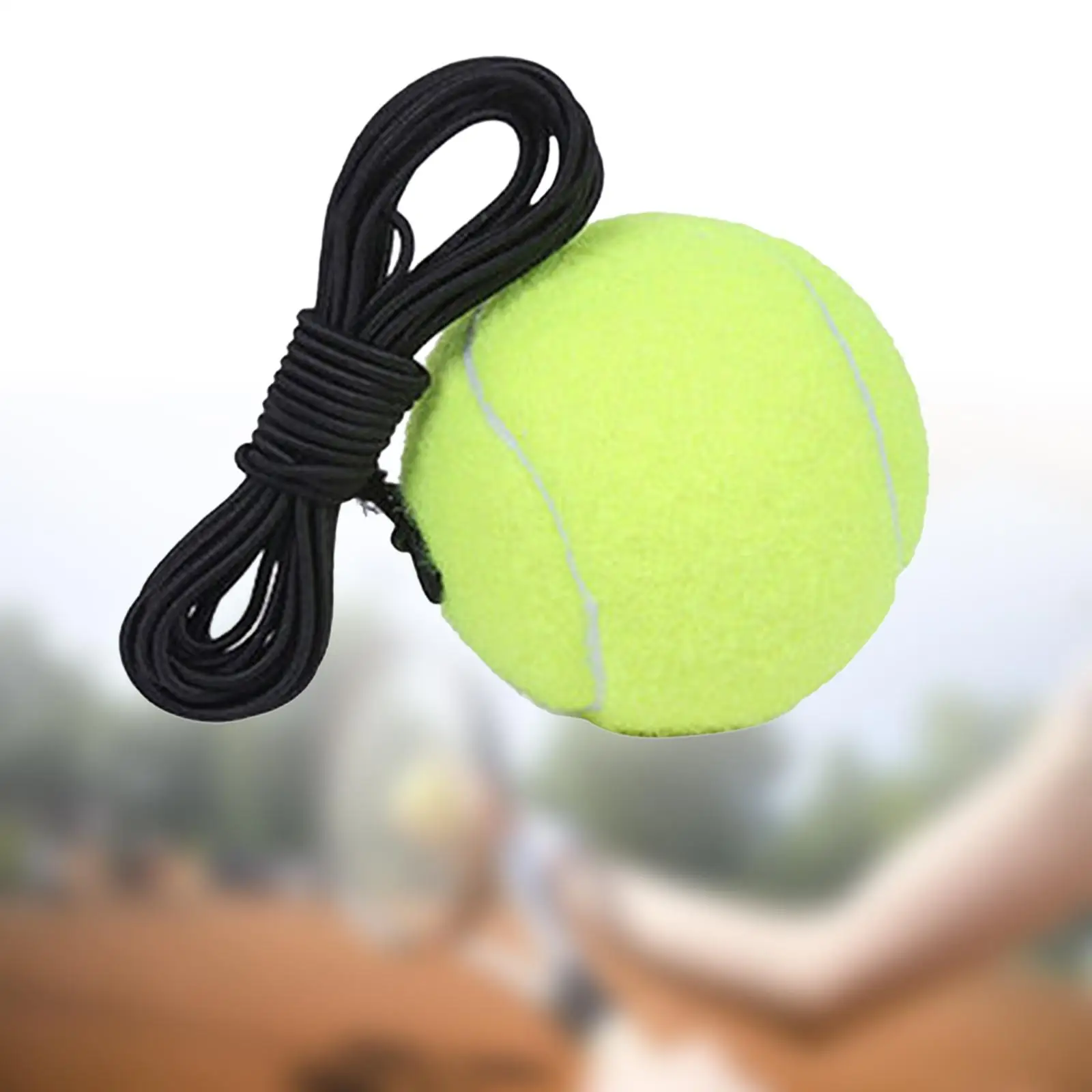 Tennis Trainer Ball with String Portable Tennis Ball Rebounder String Tennis Training Ball with String for Self Practice