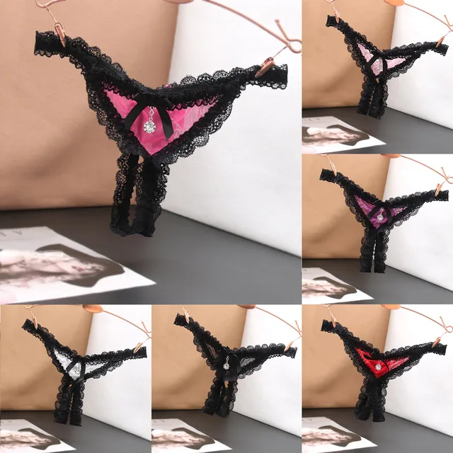 Sexy Crotch Opening Women's Panties Lingerie
