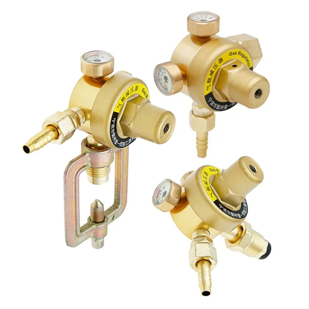 Pneumatic Oxygen/Acetylene/Propane Reducer Pressure Regulator Gas Meter