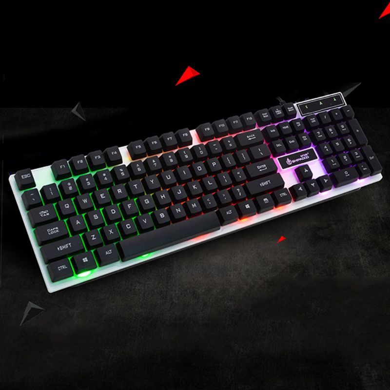 Full Size  Mechanical Gaming Keyboard, Splash-Proof, for IDEAL for Windows