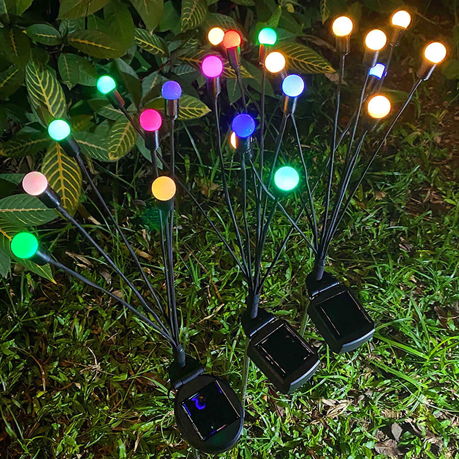 solar garden starburst lights