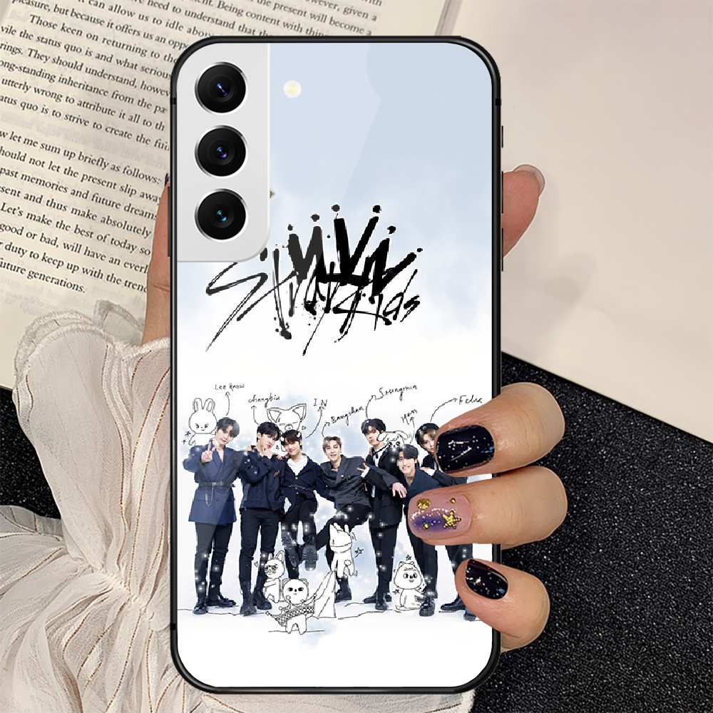 Чехол для телефона из закаленного стекла Stray Kids SKZ Kpop для Samsung  Galaxy A S 9 12 13 20 21 22 32 33 Fe 5G Plus Ultra | AliExpress