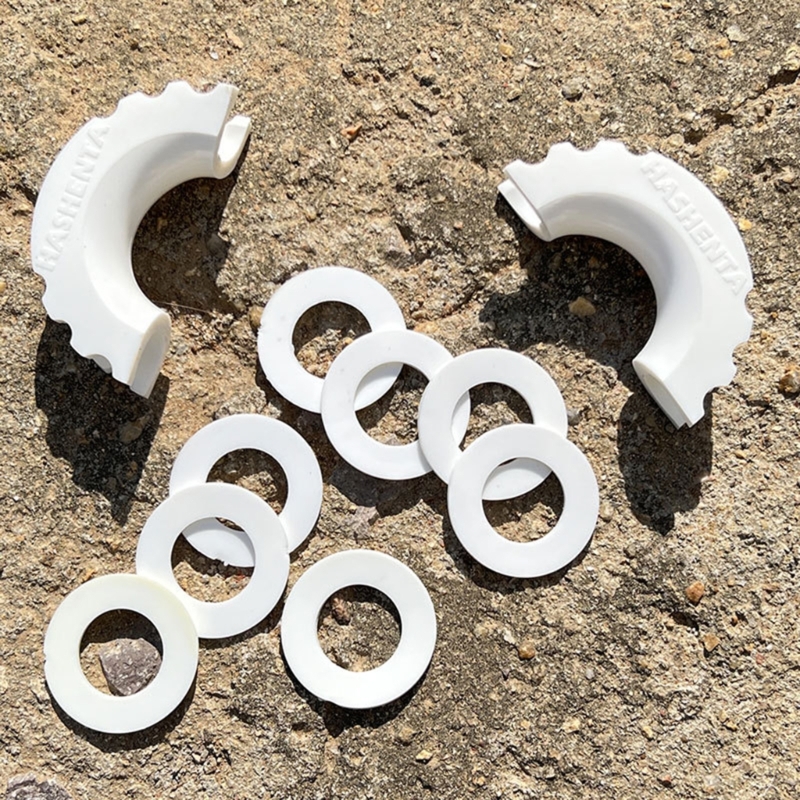 D-Ring-Schäkel-Isolierscheiben-Set, Anhänger-Stoßstangenschutz für 3/4 5/8 Off-Road – Detail 3