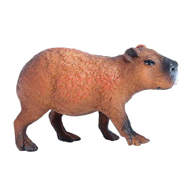 Capivara Rambo Sentada. Modelo Exclusivo. Miniaturas Desenho