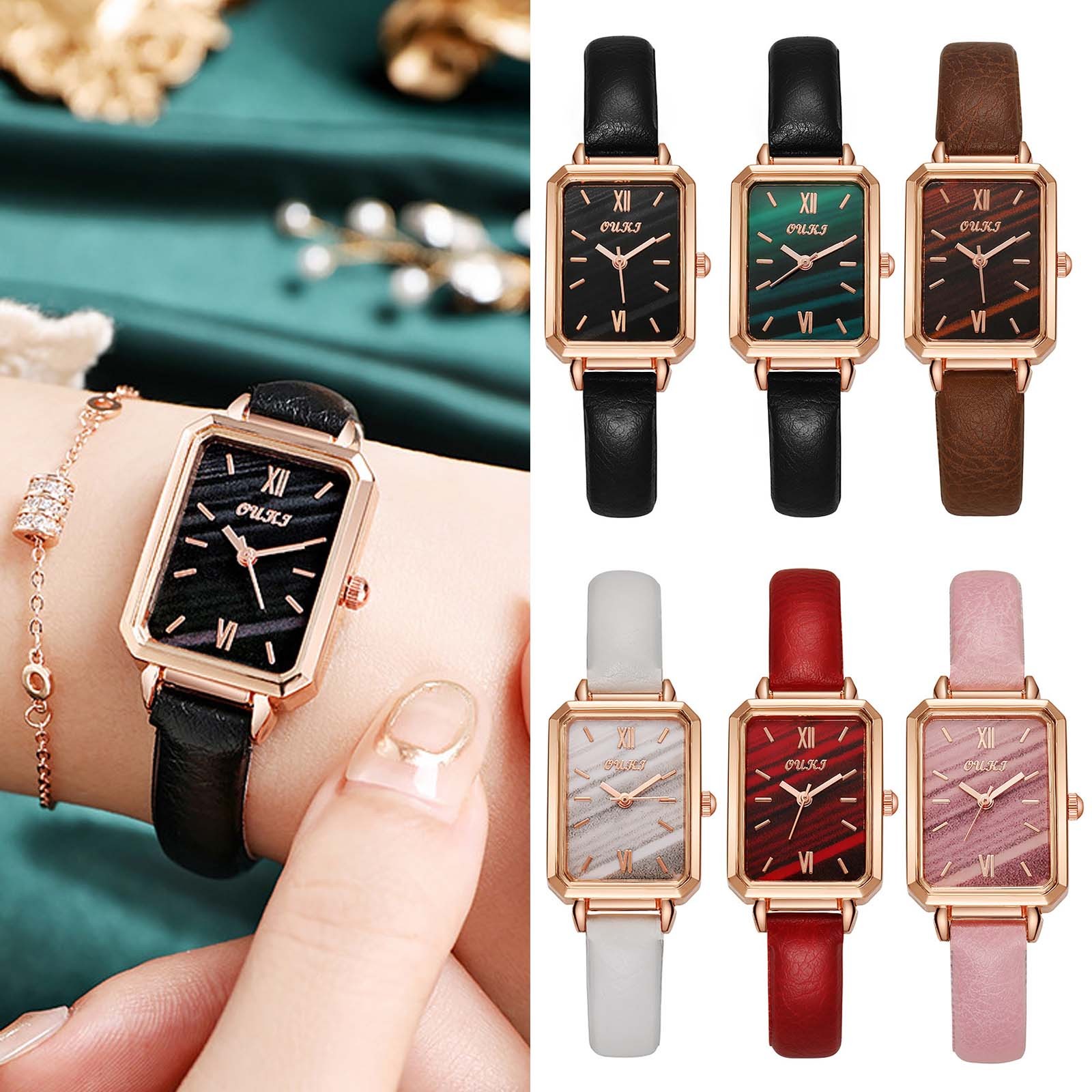 Square watches hot sale ladies