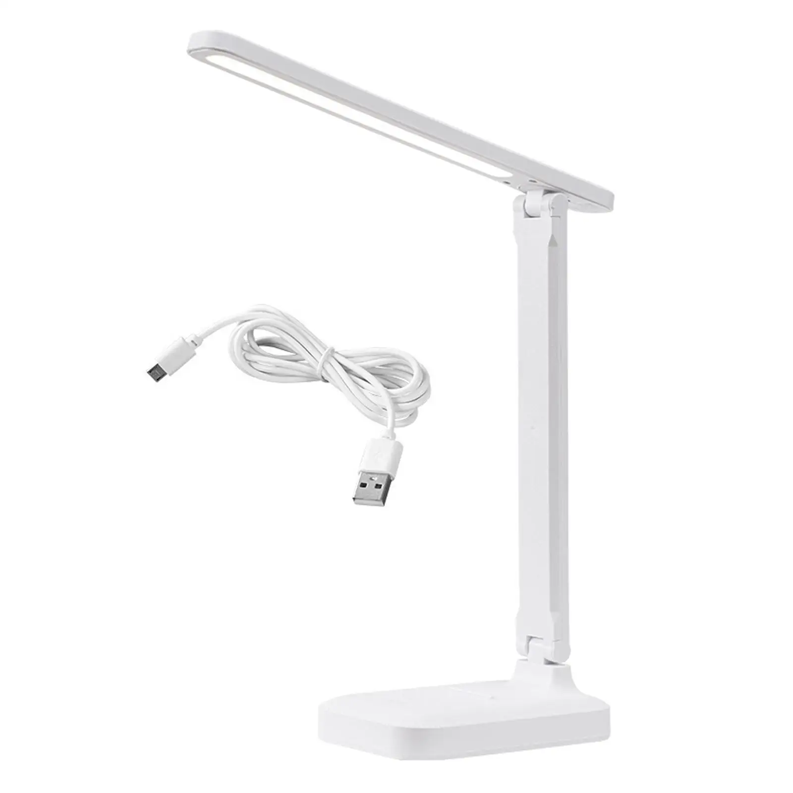 Foldable LED Desk Lamp 3 Adjustable Brightness Portable No Flicker Portable Table Light Desk for Living Room Gift Bedroom