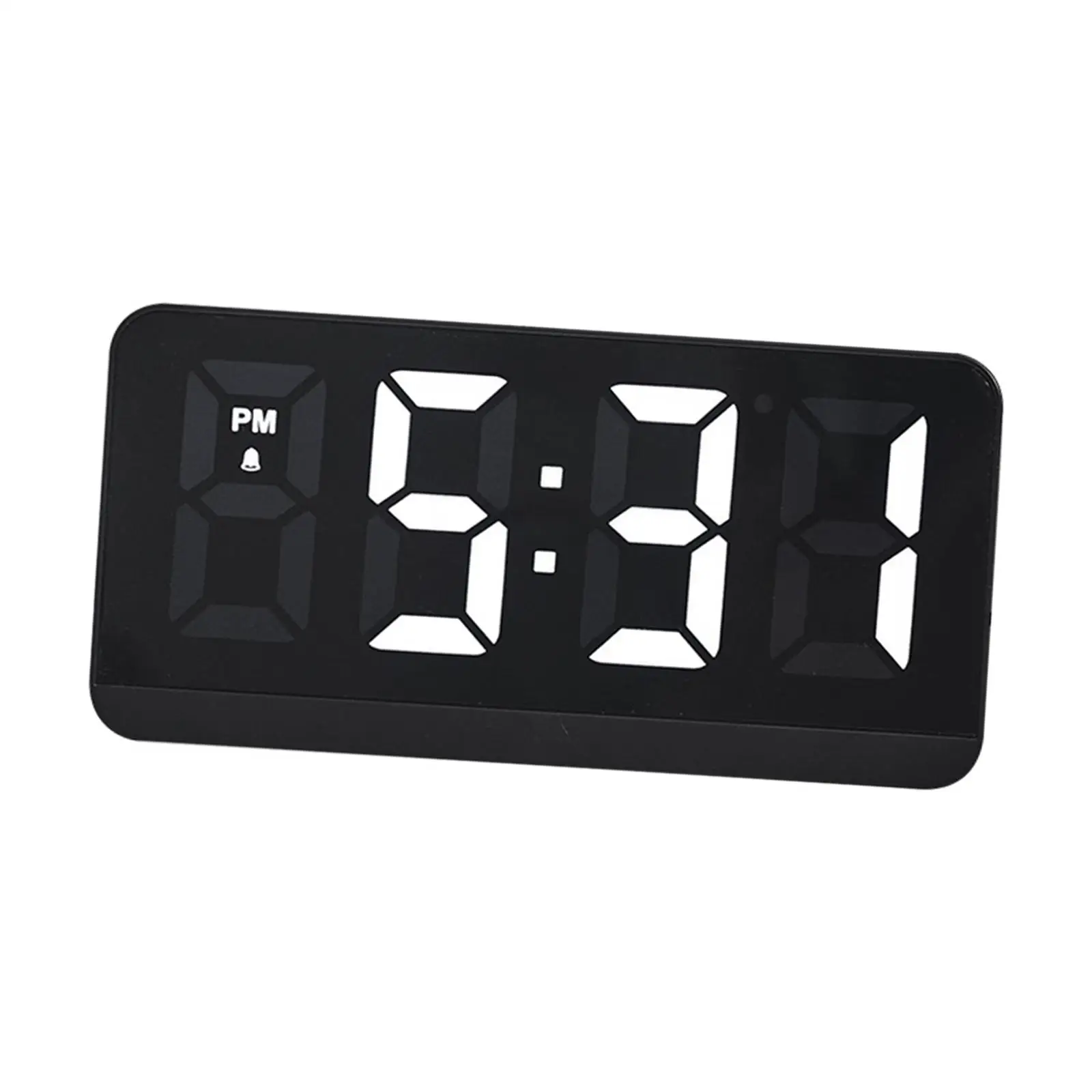 Desk Digital Clock Dimmer with Date Temperature Snooze LED Desktop Alarm Clock for Classroom Living Room Teens Bedroom Beside