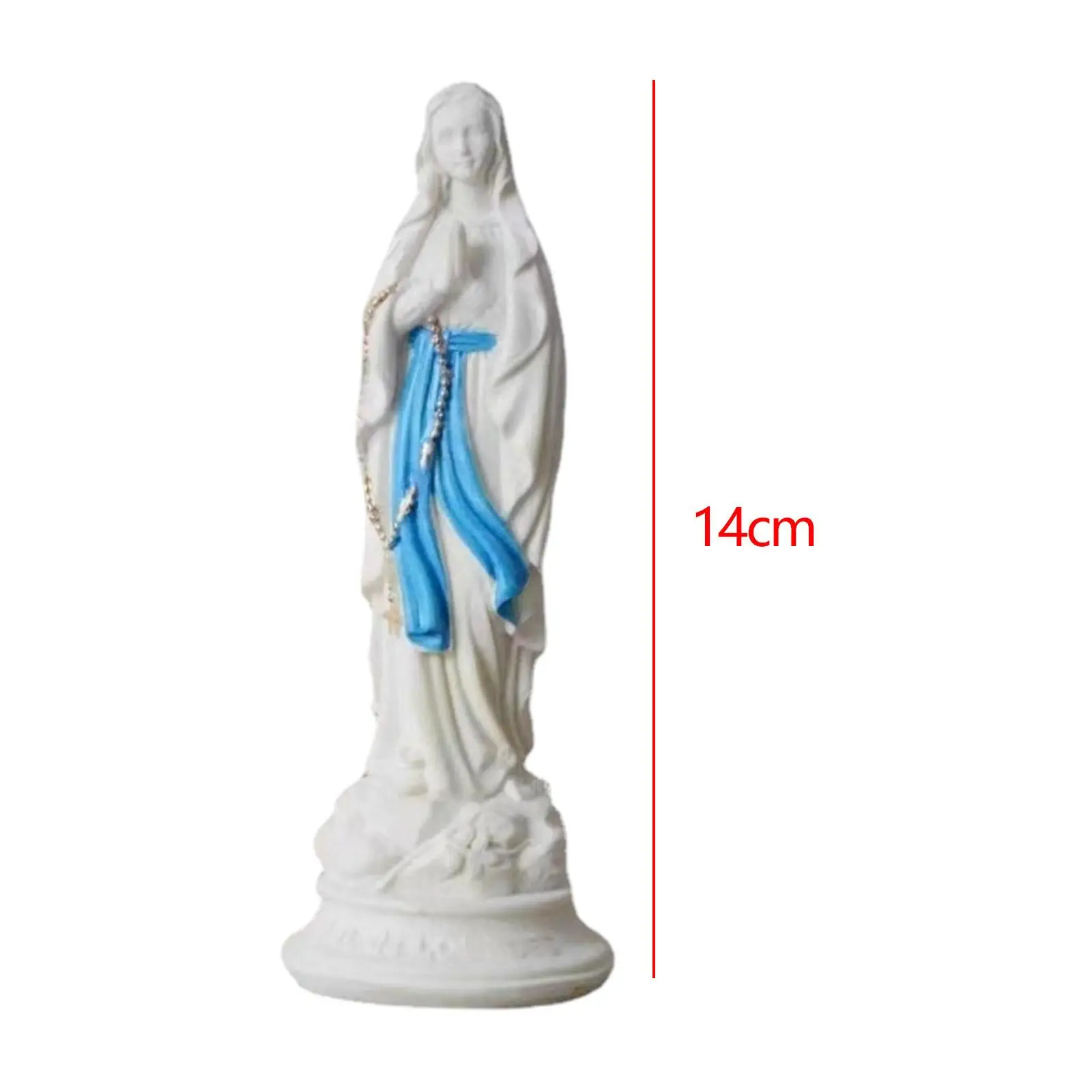 Holy Mother Figurine Virgin Mother Mary Statue Mary Statue 5.5