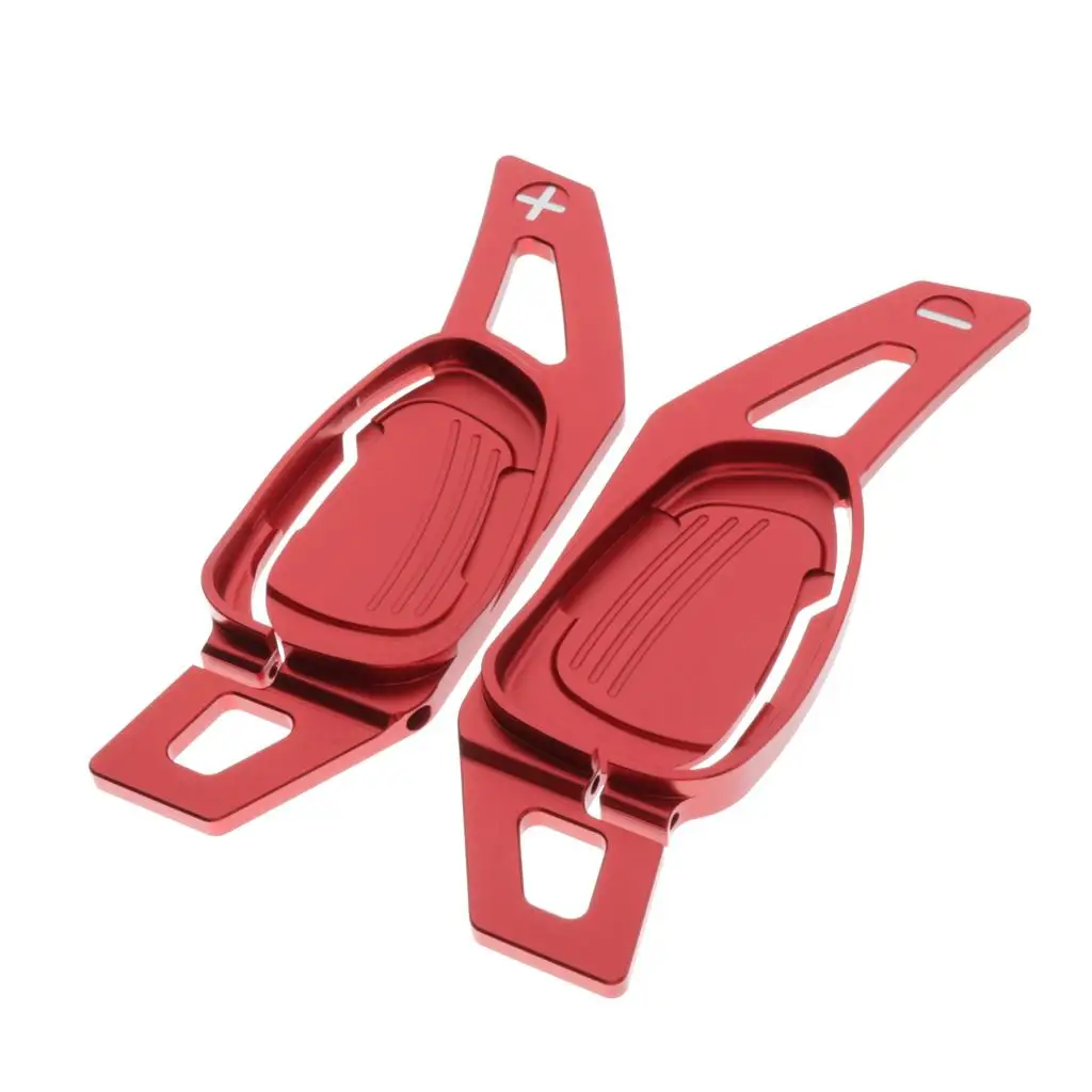 2Pcs Aluminum Steering Wheel Dull  Paddle er Extension  /S6/S8//, 