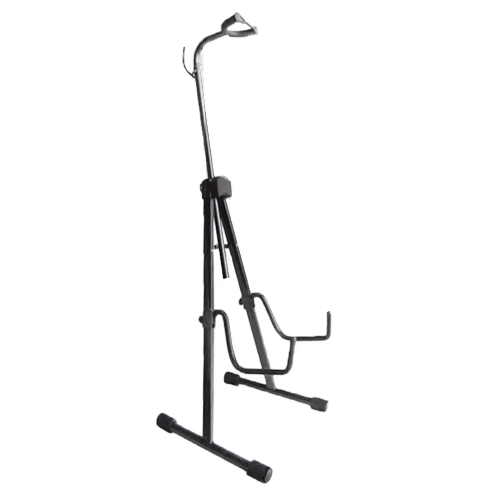 Metal Cello Display Stand with Hook Foldable Easily Fold and Open Durable